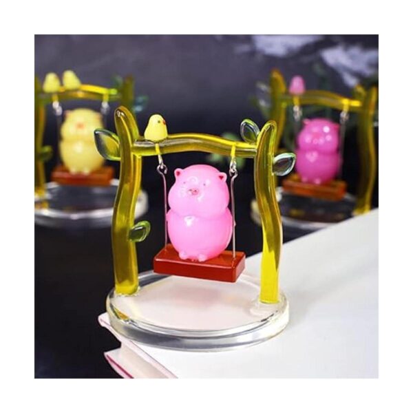 TikooTik Moldes de silicona para cerdo molde de resina de
