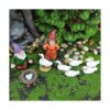Accesorios de jardín de cuento de hadas estatua de gnomo_3