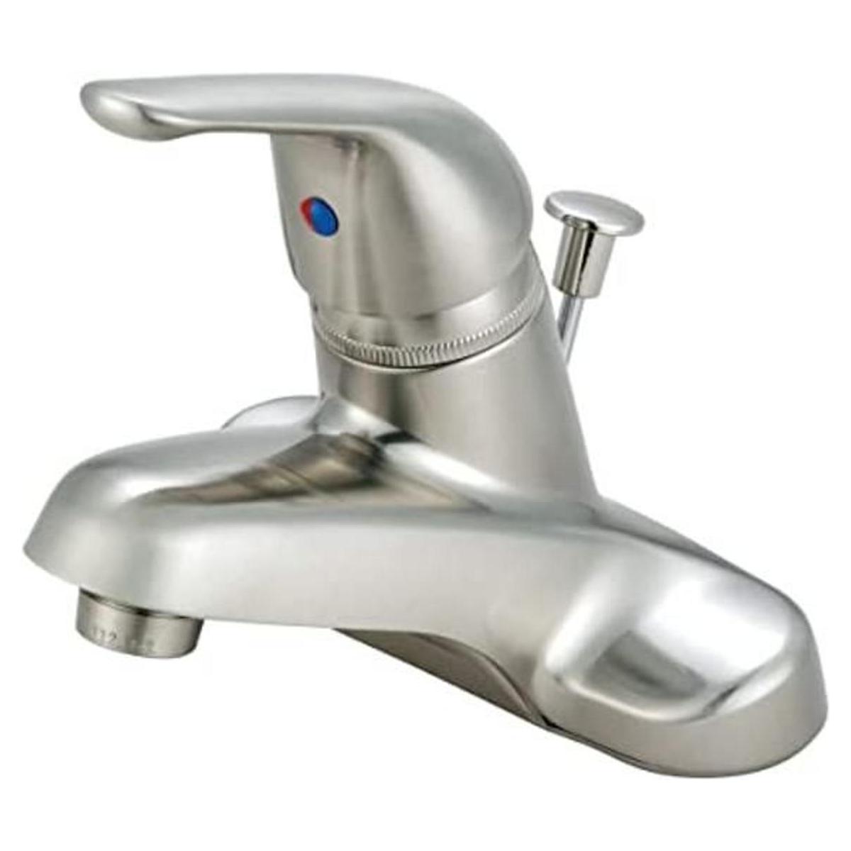 Kingston Brass GKB548 Chatham Grifo central de baño de 4