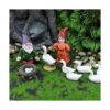 Accesorios de jardín de cuento de hadas estatua de gnomo_4