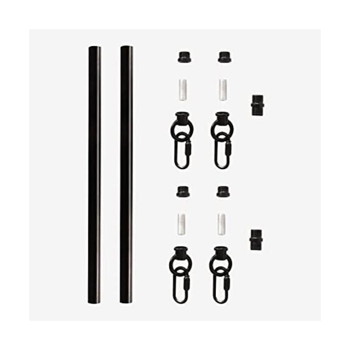 Giluta Barra de extensión roscada para candelabros de