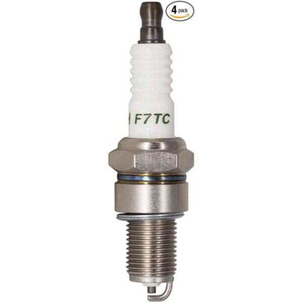 Paquete de 4 bujías TORCH F7TC de repuesto para bujía NGK_1