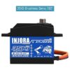 INJORA Servo servo de 77.2 lbs impermeable sin escobillas