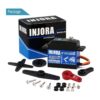INJORA Servo servo de 77.2 lbs impermeable sin escobillas