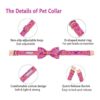 Babole Pet Collar de Halloween para perro pajarita