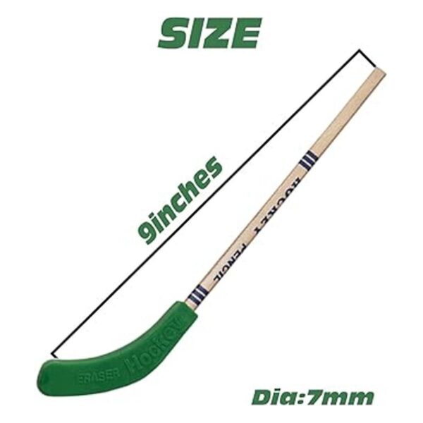 TIHOOD 18 lápices y borradores de hockey Suministros de_2