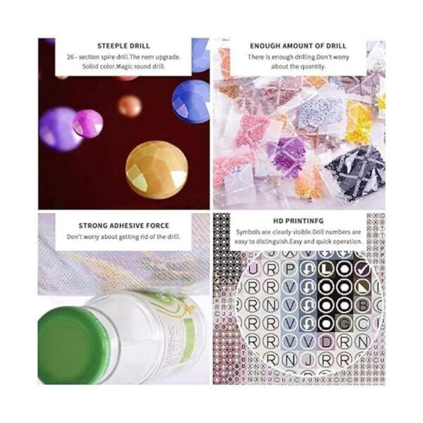QUITEDEW Kits de pintura de diamantes para adultos