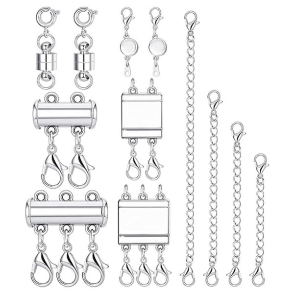 HAIAISO Collar magnético de 12 piezas con cierre de capas_1