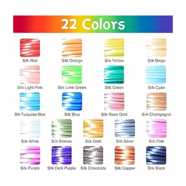 BBLIFE 22 colores de 0.069 in de seda brillante PLA 3D_3