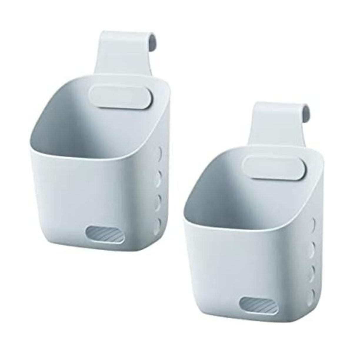 Cesta colgante de plástico para cocina cesta con gancho