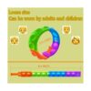 110 piezas de pulsera para la ansiedad pulseras para la_2