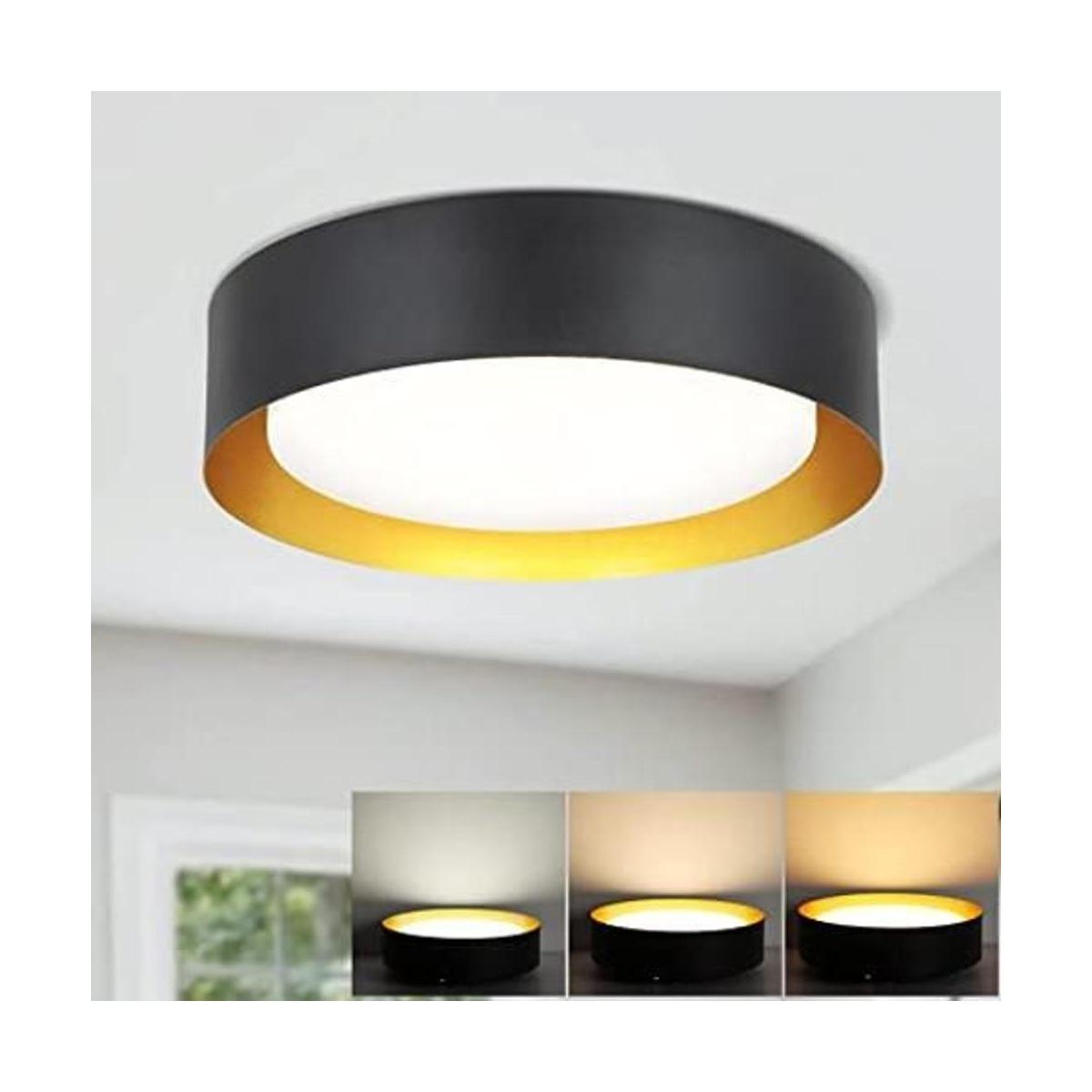 Depuley Lámpara de techo LED de montaje empotrado de 18 W