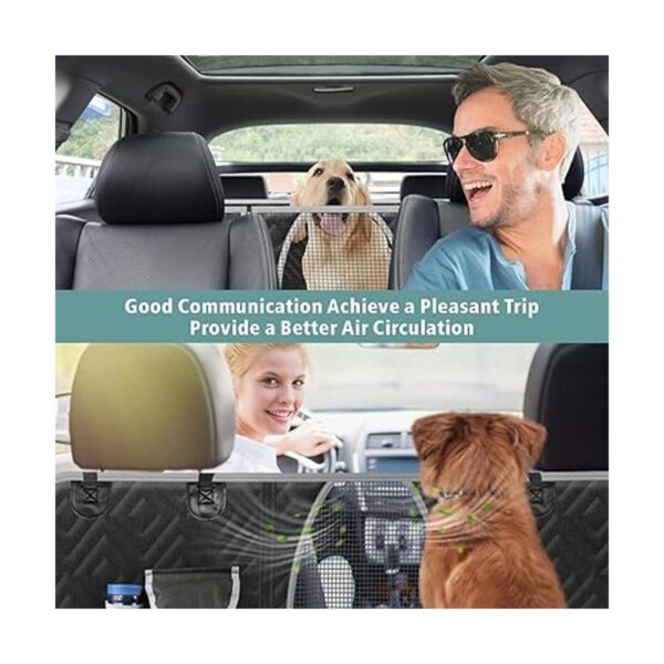 Fcolor Funda de asiento de coche para perro para asiento_6