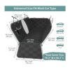Fcolor Funda de asiento de coche para perro para asiento_3