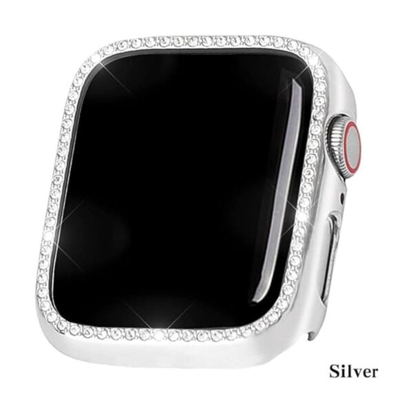 SaNgaiMEi Paquete de 2 fundas brillantes para Apple Watch_2
