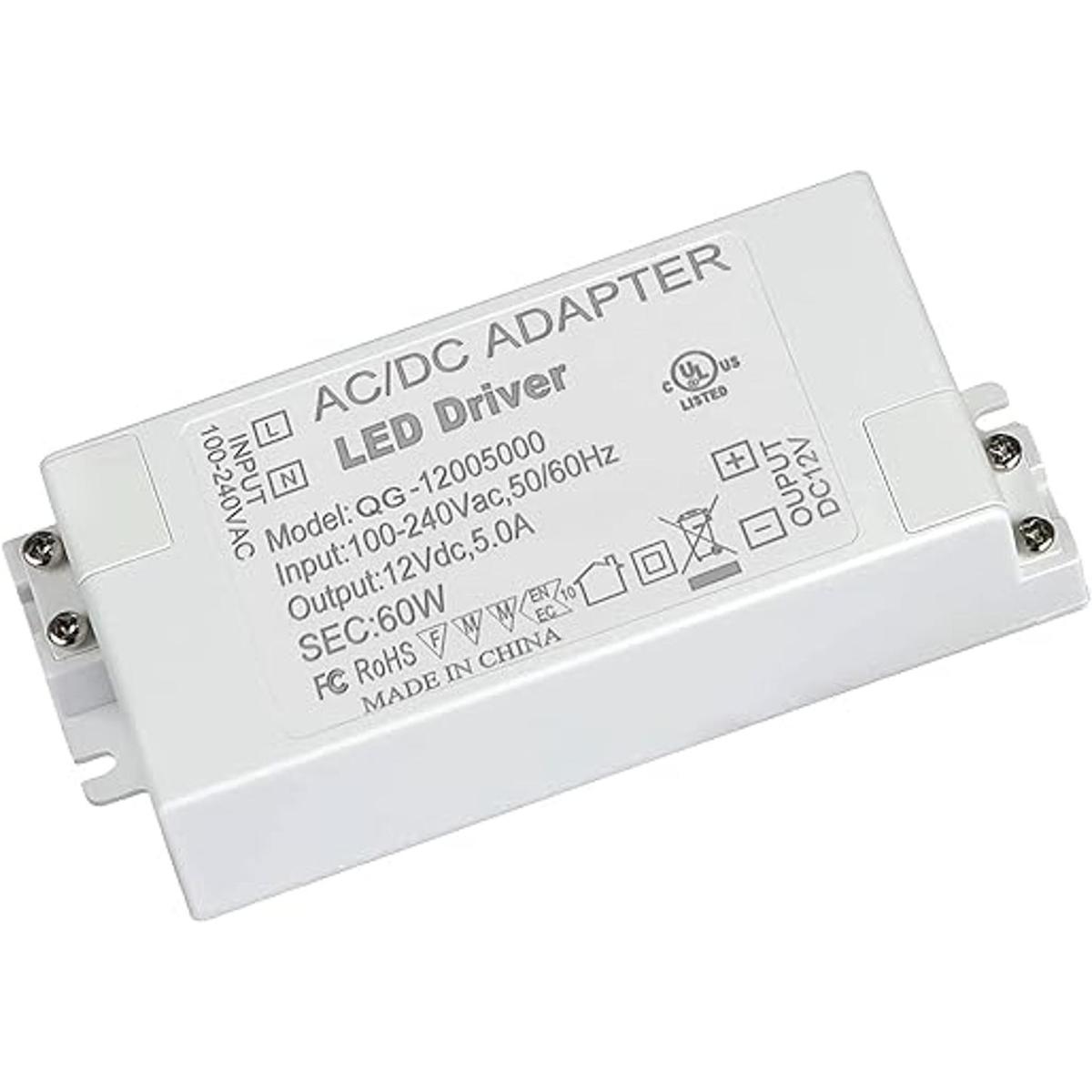Convertidor adaptador de fuente de alimentación de CA de