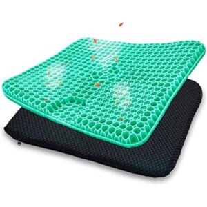 Cojín de asiento de gel para silla de asiento largo