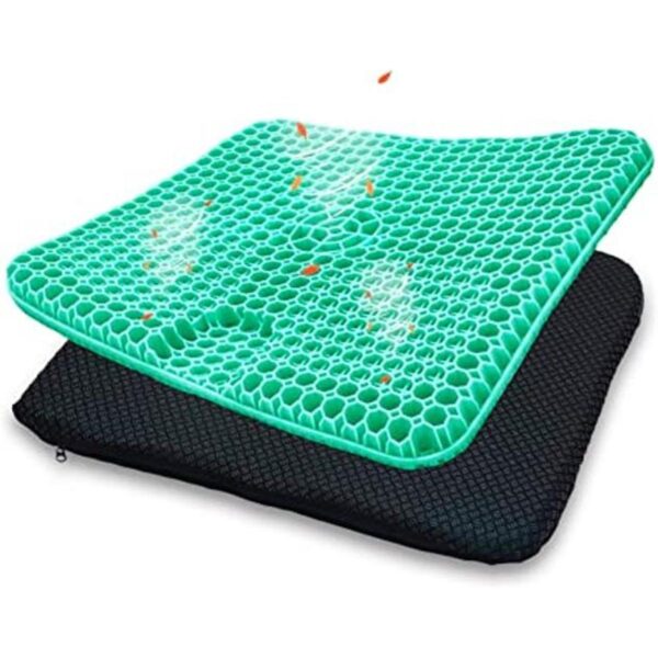 Cojín de asiento de gel para silla de asiento largo