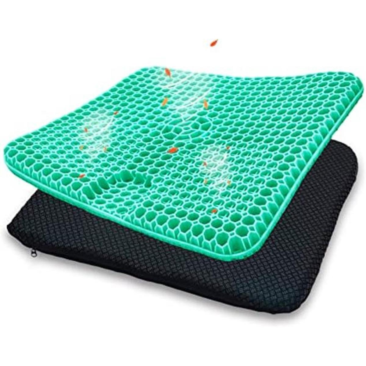 Cojín de asiento de gel para silla de asiento largo