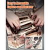 MIEBELY Rompecabezas eléctrico de madera 3D juguetes para_2