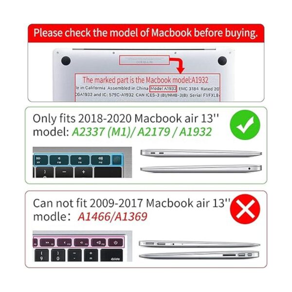 Seorsok Compatible con MacBook Air de 13 pulgadas 2022_3