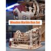 MIEBELY Rompecabezas eléctrico de madera 3D juguetes para_6