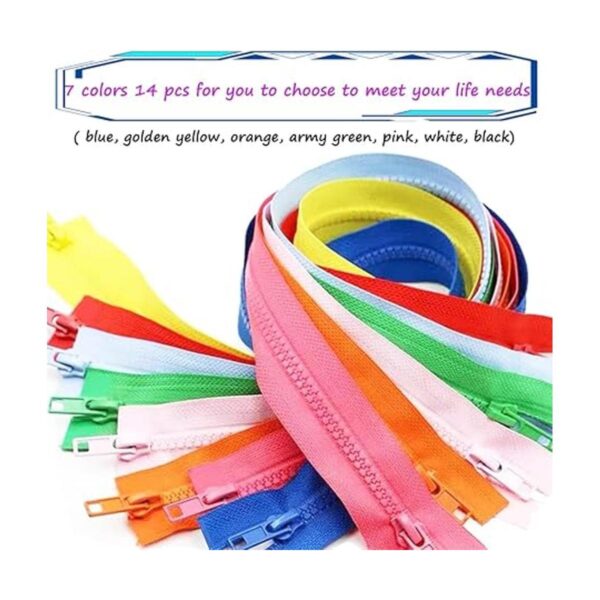 Cremalleras para coser de 24 pulgadas cremalleras de_5