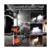 Luz de trabajo LED de 2000 lm para batería de litio Black