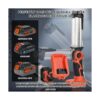 Luz de trabajo LED de 2000 lm para batería de litio Black