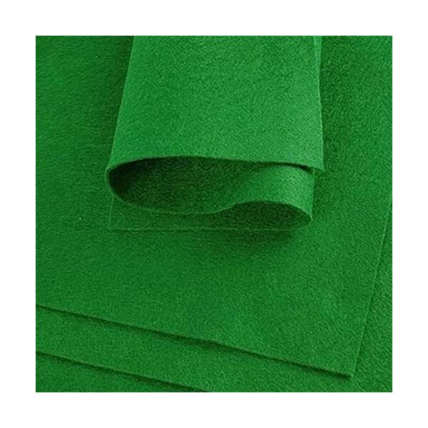 Fieltro verde suave tela de fieltro flexible para el