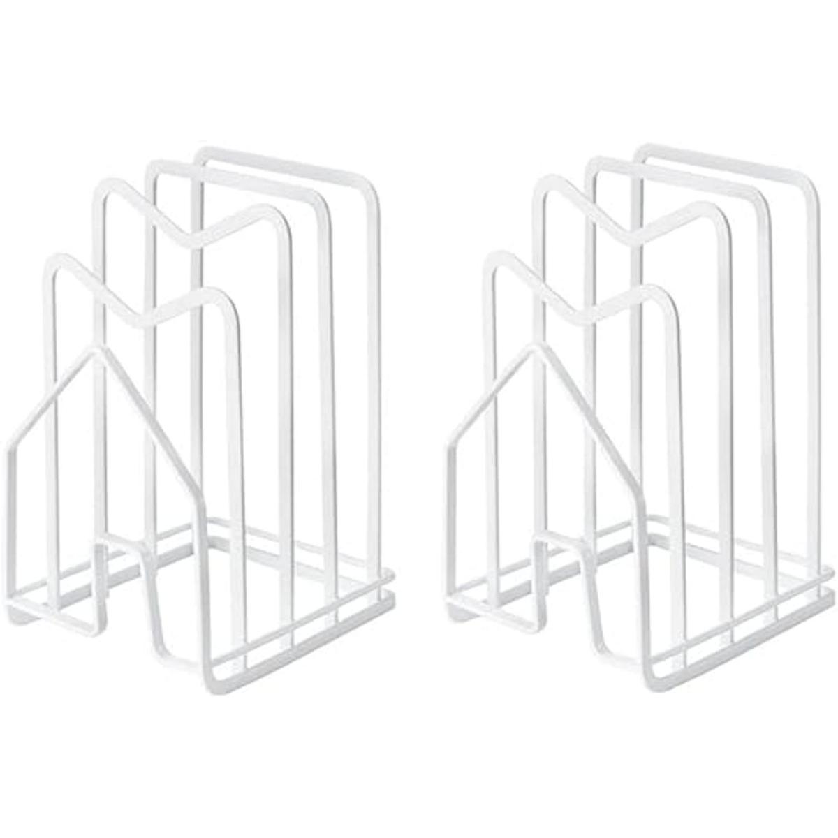 SUNFICON Paquete de 2 soportes para tabla de cortar color