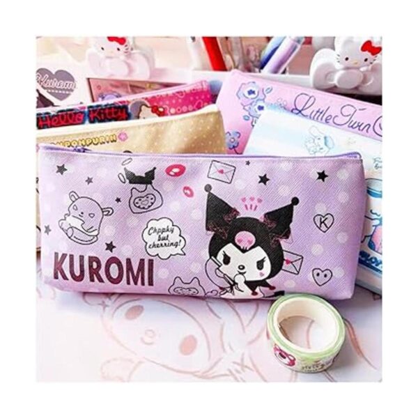 KUROMI Juego de regalo de suministros escolares incluye_2