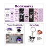 KUROMI Juego de regalo de suministros escolares incluye_5