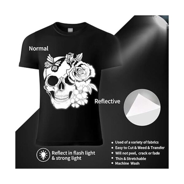 VINYL FROG Rollo de vinilo reflectante de transferencia de_3