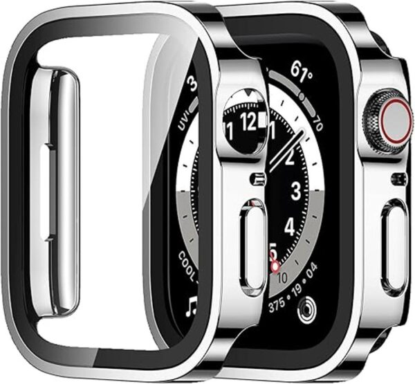 Amizee Paquete de 2 fundas compatibles con Apple Watch de_1