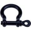 Semetall 10 anillos en D de metal de 0.591 in en forma de_4