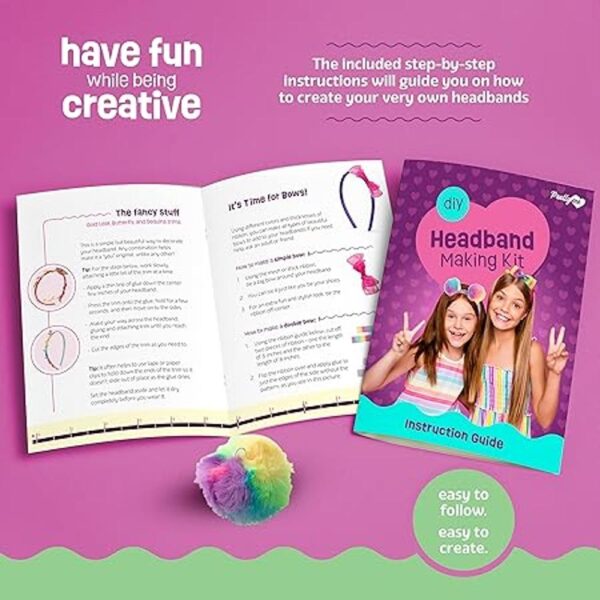 Kit de fabricación de diadema para niñas haz tus propias