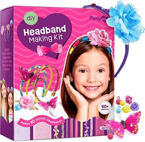 Kit de fabricación de diadema para niñas haz tus propias