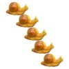 TOYANDONA Figuras de caracol en miniatura 5 piezas de