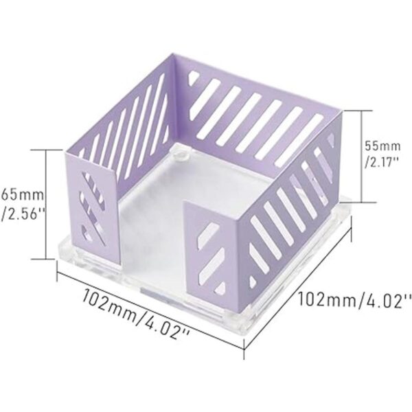Soporte para notas adhesivas dispensador de cubos de 3.5_2