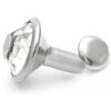 CRAFTMEMORE 50 juegos de remaches blancos transparentes_3