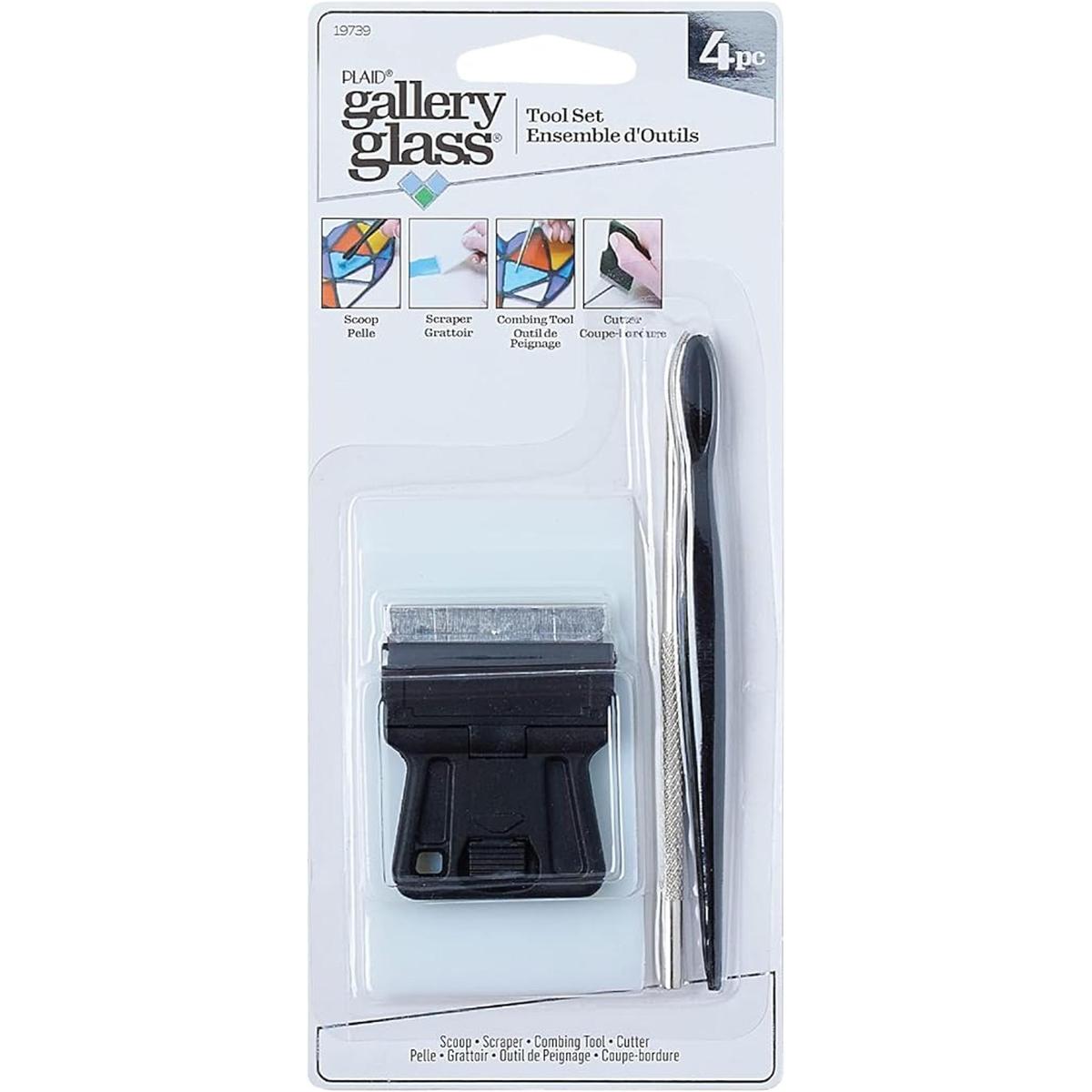 Gallery Glass Juego de herramientas de 4 piezas perfecto