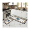 Evil Eye Juego de 2 alfombras de cocina bohemias_2