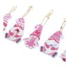 Mwoot Kit de 5 llaveros de pintura de diamantes 5D de