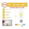 Bombilla LED Edison de 12 V equivalente a 80 vatios base_2
