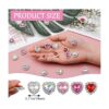 URROMA Adornos de botones de diamantes de imitación 30