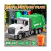 Juguetes de camión de basura con control remoto a escala_6