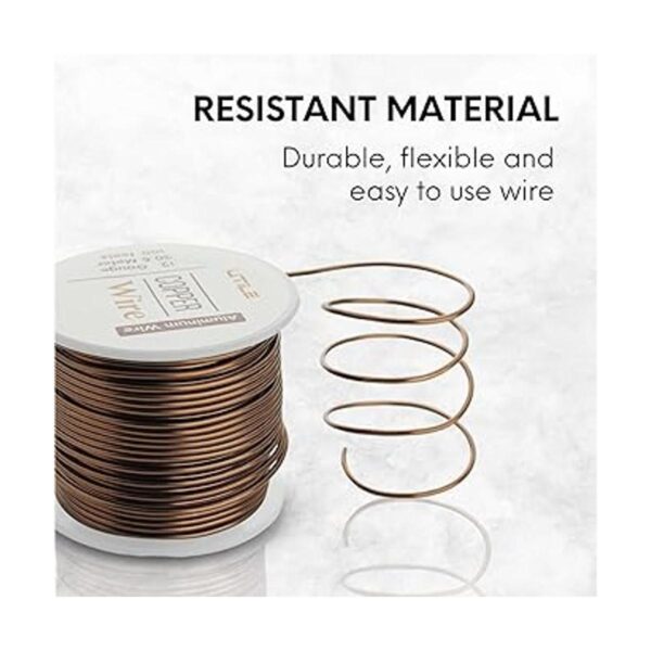 UTILE Alambre de aluminio anodizado metal flexible
