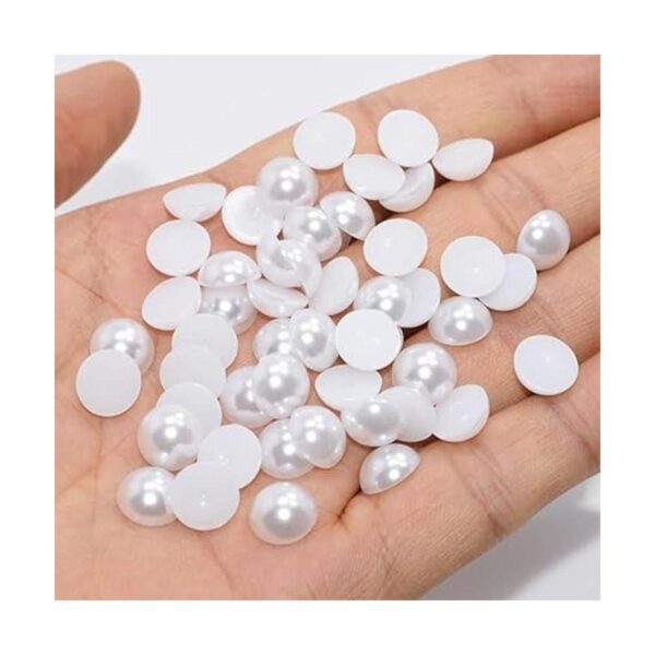 Niziky 100 perlas grandes de 0.630 in con parte trasera