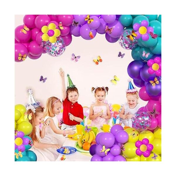 Guirnalda de globos mágicas globos de confeti y amarillo_2